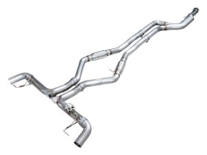 BMW M240i Performance Exhaust - AWE Tuning - Cat Back, Track Edition, OE Tips - `22-`26